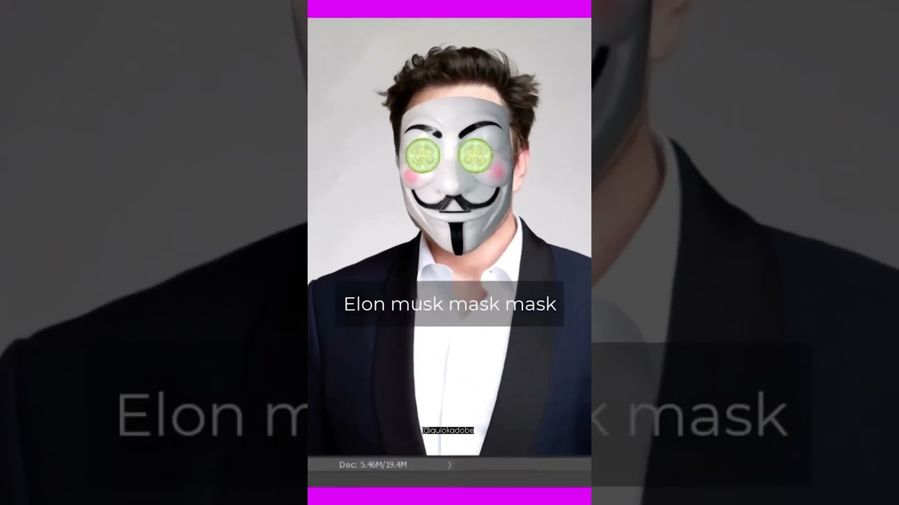 Elon Musk MASK? 