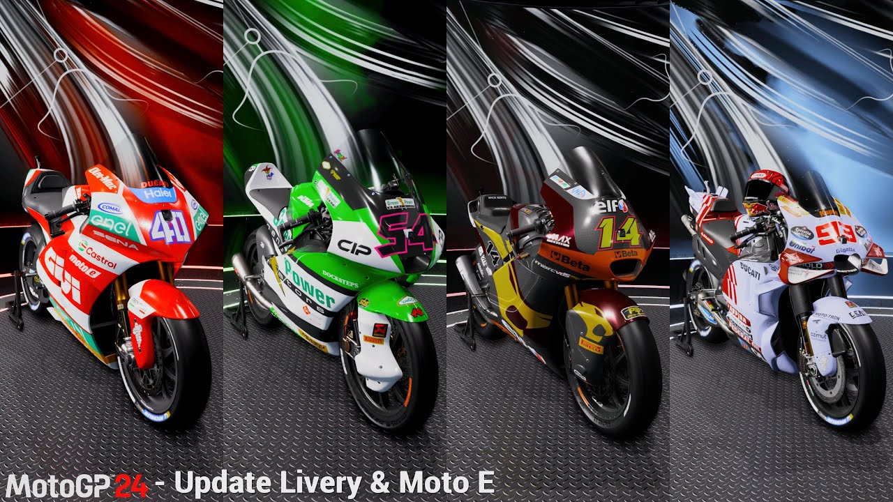 MotoGP 24 | All Bike List - Including Update Livery & Riders [4KPS5]