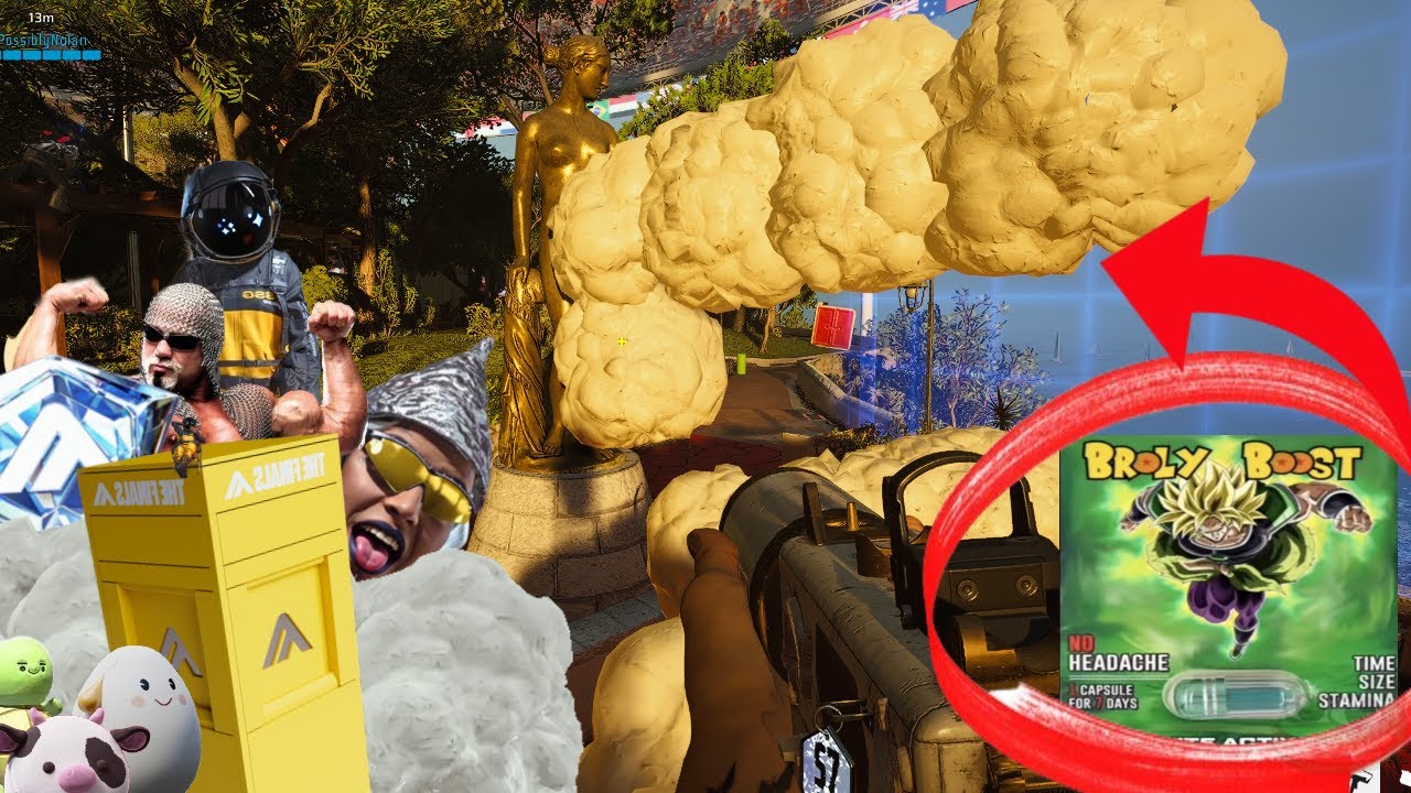 VANILLA GORILLA PUMMELLING YOUR PREMAXILLA, MAKING COINS APPEAR FROM YOUR AXILLA  | THE FINALS
