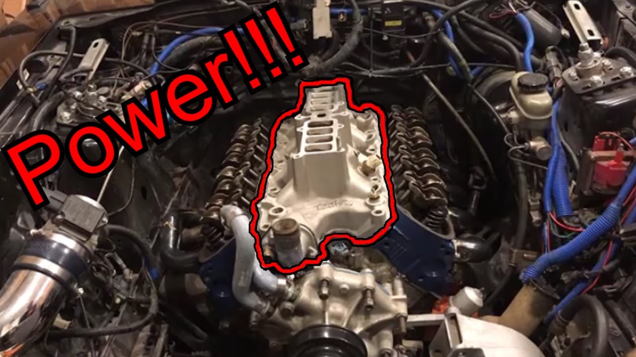 Lower Intake Manifold Install on GT40 Heads