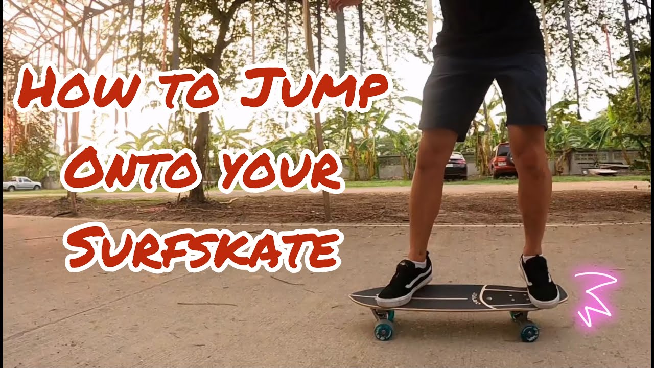 Basic Stance and How to Jump onto your Surfskate