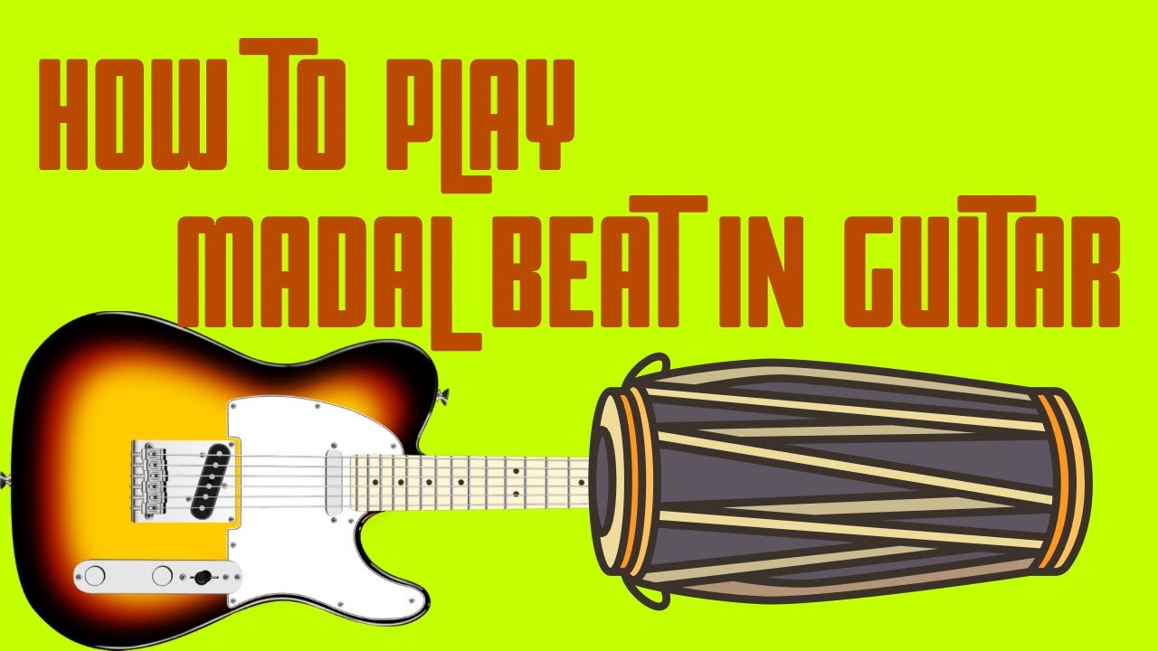 Madal beat in guitar improvising