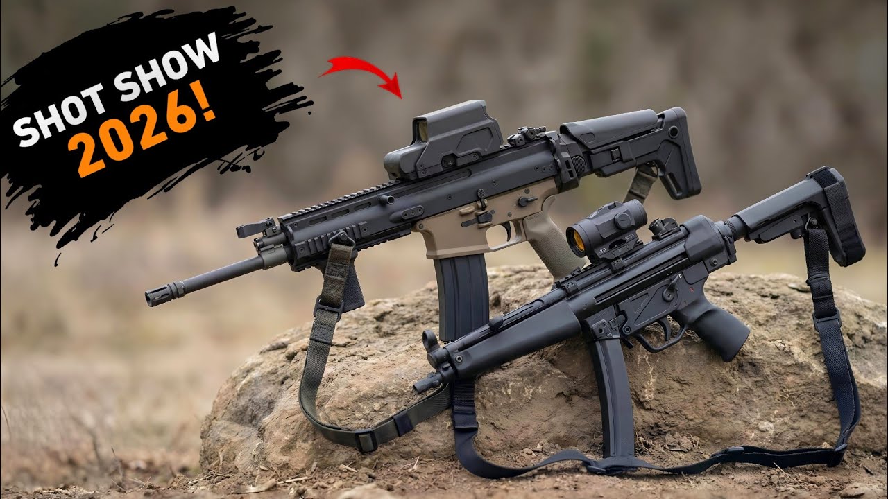 Топ-10 лучших образцов оружия с выставки Shot Show 2026!