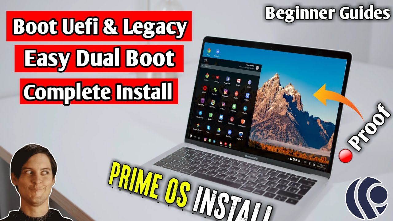 How To Install Prime OS Without Error Run Android App & Games Without Lag On Low End Computer