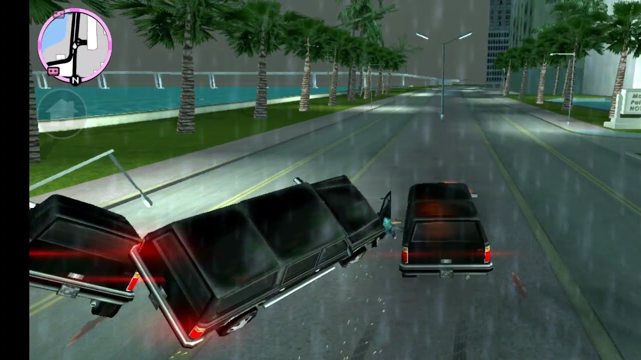 GTA VICE CITY FBI cars Dangerous Fight 😱😱 