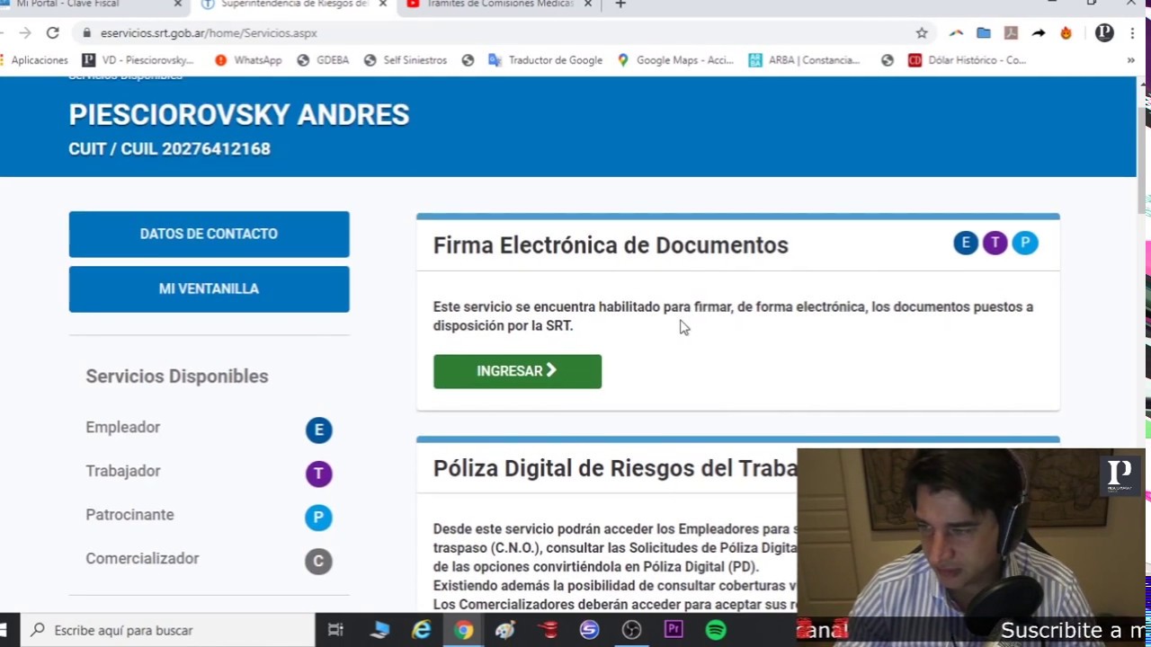 👨‍💻👷🏻‍♀️🤕😷👨🏼‍⚕️¿Cómo iniciar causas remotas en la SRT como letrado patrocinante o apoderado?