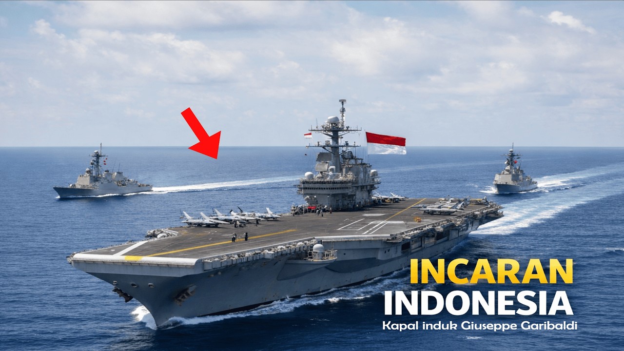 Seganas Apa Kapal Induk GIUSEPPE GARIBALDI Milik Indonesia? Inilah penjelasannya!