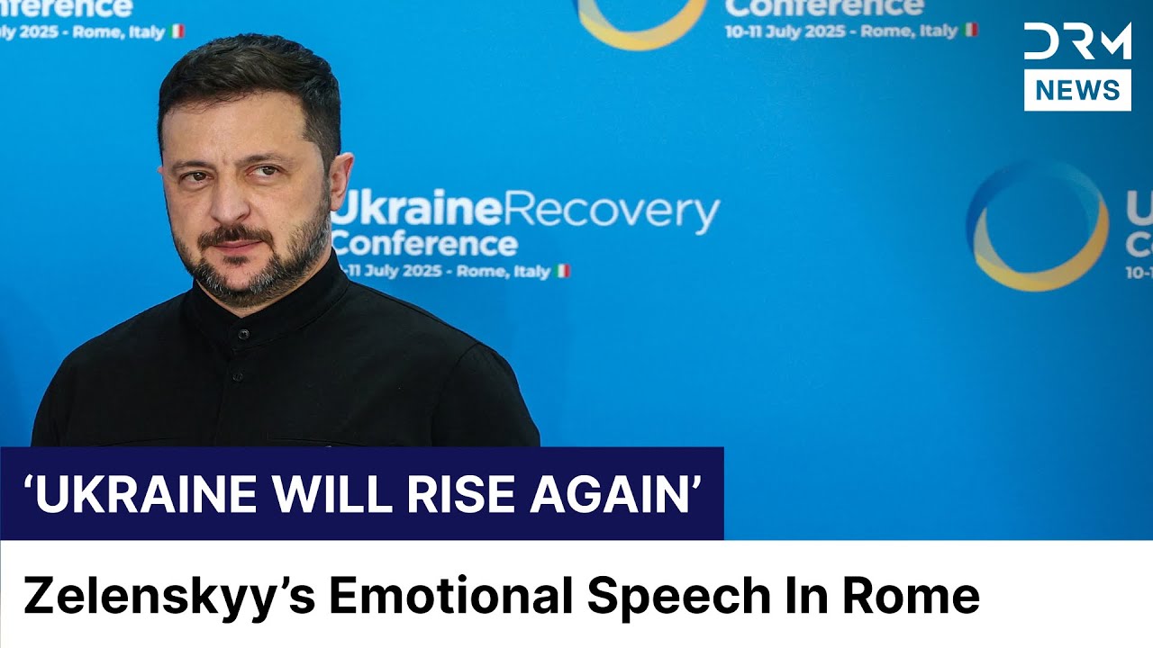 BREAKING: Zelenskyy Delivers Powerful Speech at URC2025 | Call for Global Unity | AC1B