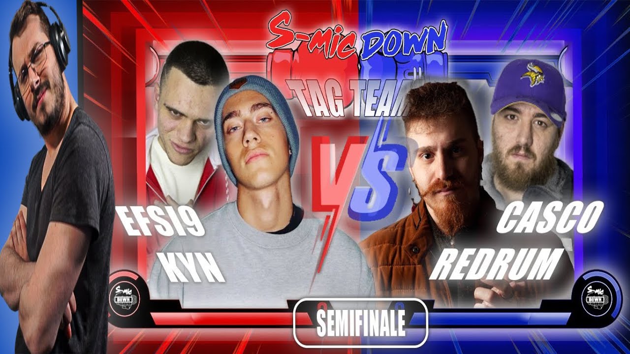 KYN & EFSI9 vs REDRUM & CASCO (Semifinale) SMIC DOWN TAG TEAM Reaction