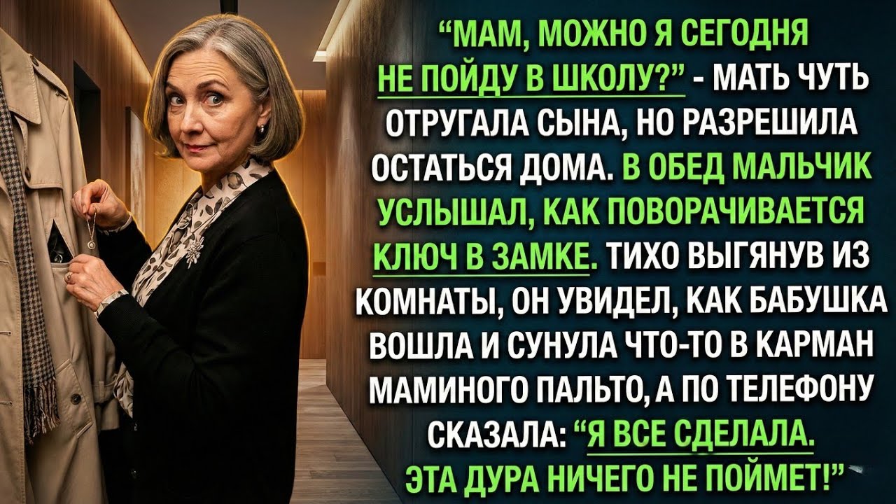 Мам, можно я не пойду в школу?