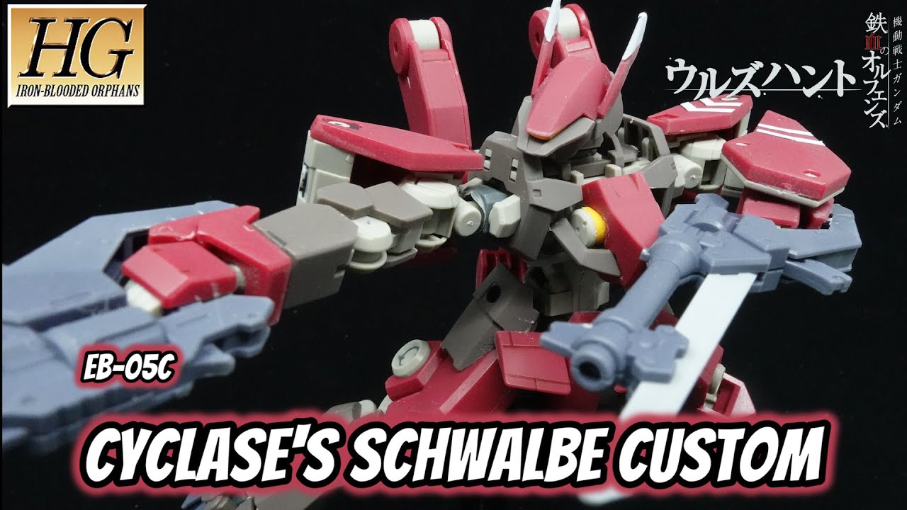 Обзор Schwalbe Custom от HG Cyclase | Gundam Iron-Blooded Orphans: Urdr Hunt