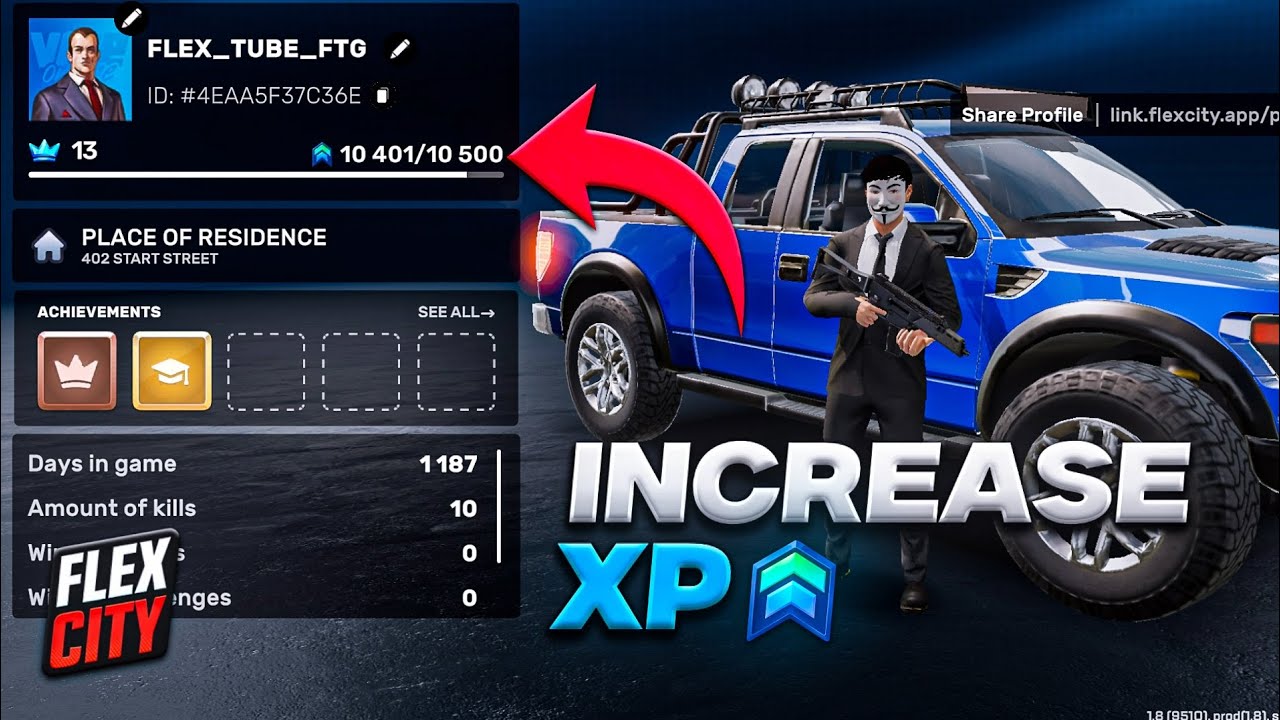 How to Increase Xp Super Fast In Flex City|| Flex City Me Xp Kaise Increase karie #flexcity