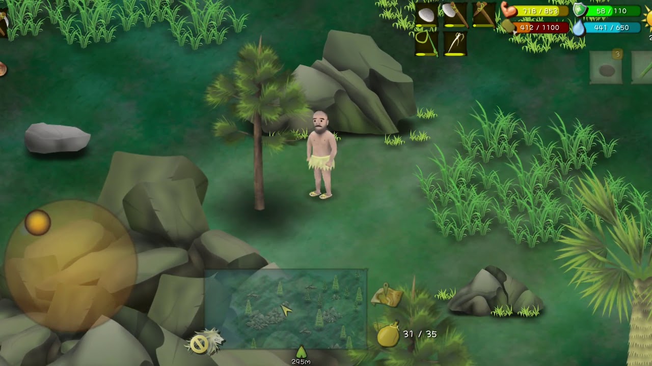 Marooned game Bear attack