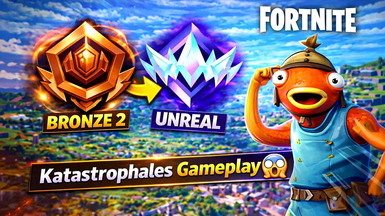 😱 Komplett LOSTES Gameplay! | Fortnite - Road to Unreal #1