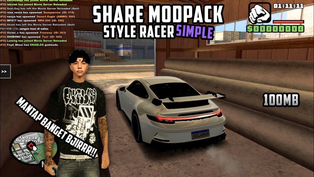 SHARE MODPACK STYLE STREET RACER SIMPEL V2 | GTA SAMP ANDROID