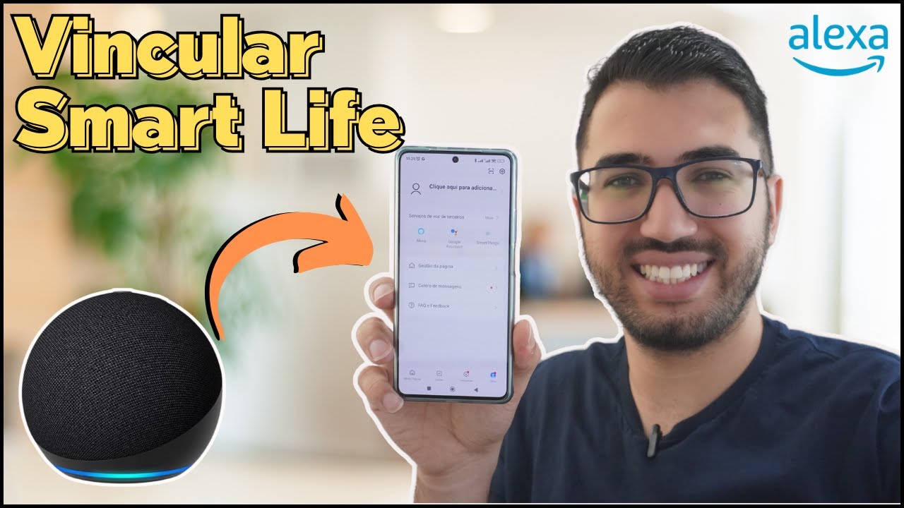 Com vincular o aplicativo SMART LIFE com ALEXA (para automatizar sua casa)