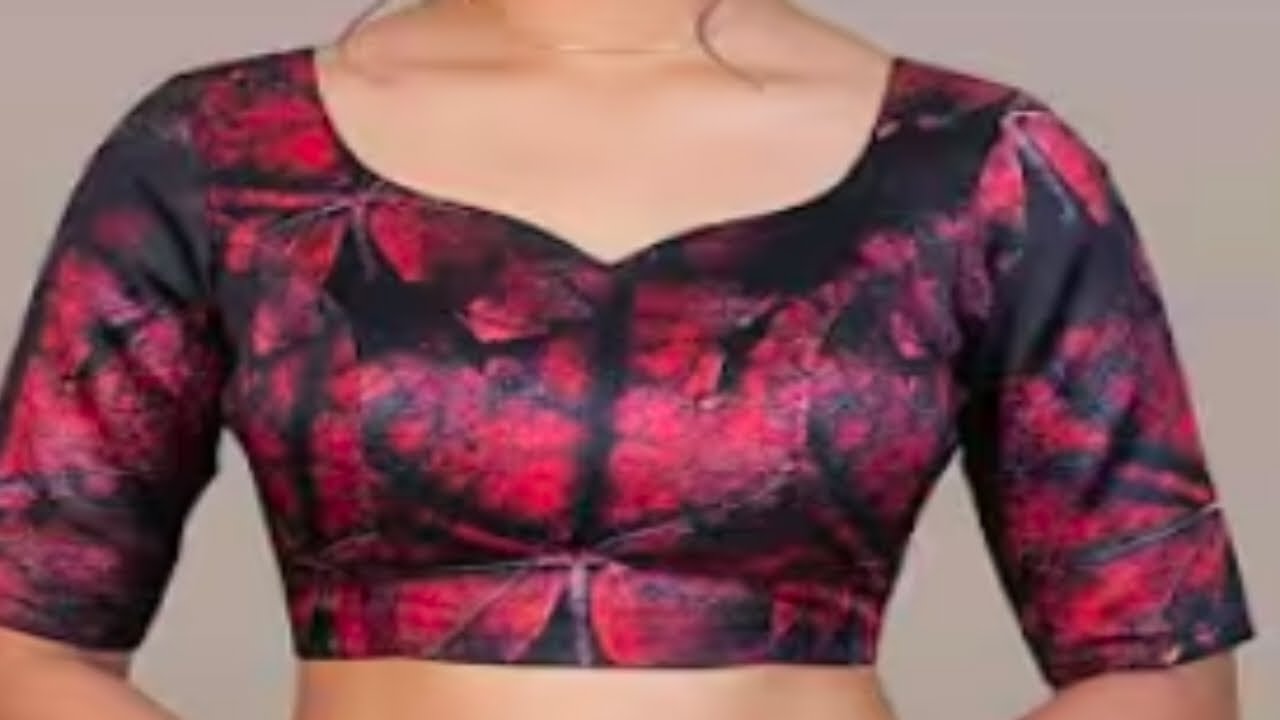 Perfect Princess blouse cutting ✂️ 30 size//एकदम सोप्या पद्धतीने प्रिन्सेस कट ब्लाऊज कटिंग करा