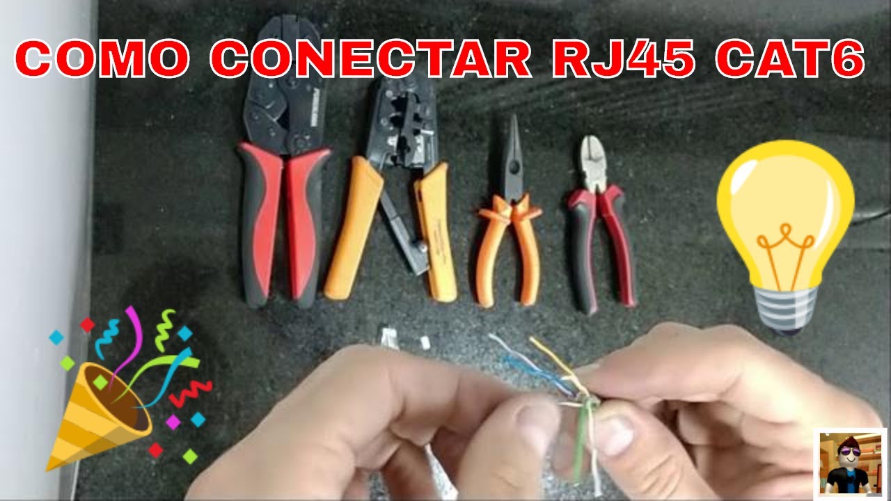 Como fazer conexão RJ45 categoria 6 com cabo CAT 6 ambos Furukawa Gigalan