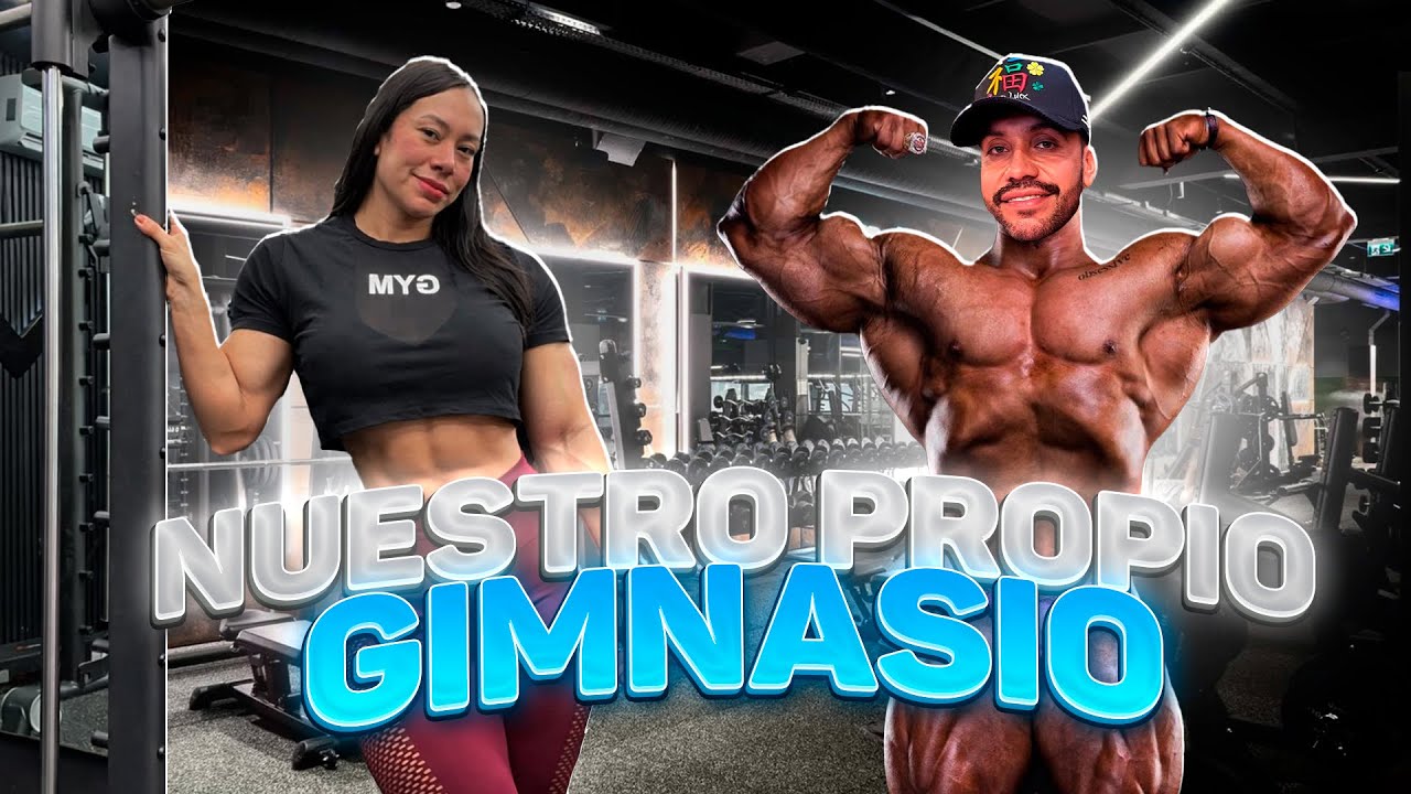 ABRIMOS NUESTRO PROPIO GIMNASIO 🏋️ // un sueño más cumplido 😍😎@Marthithavlogs 