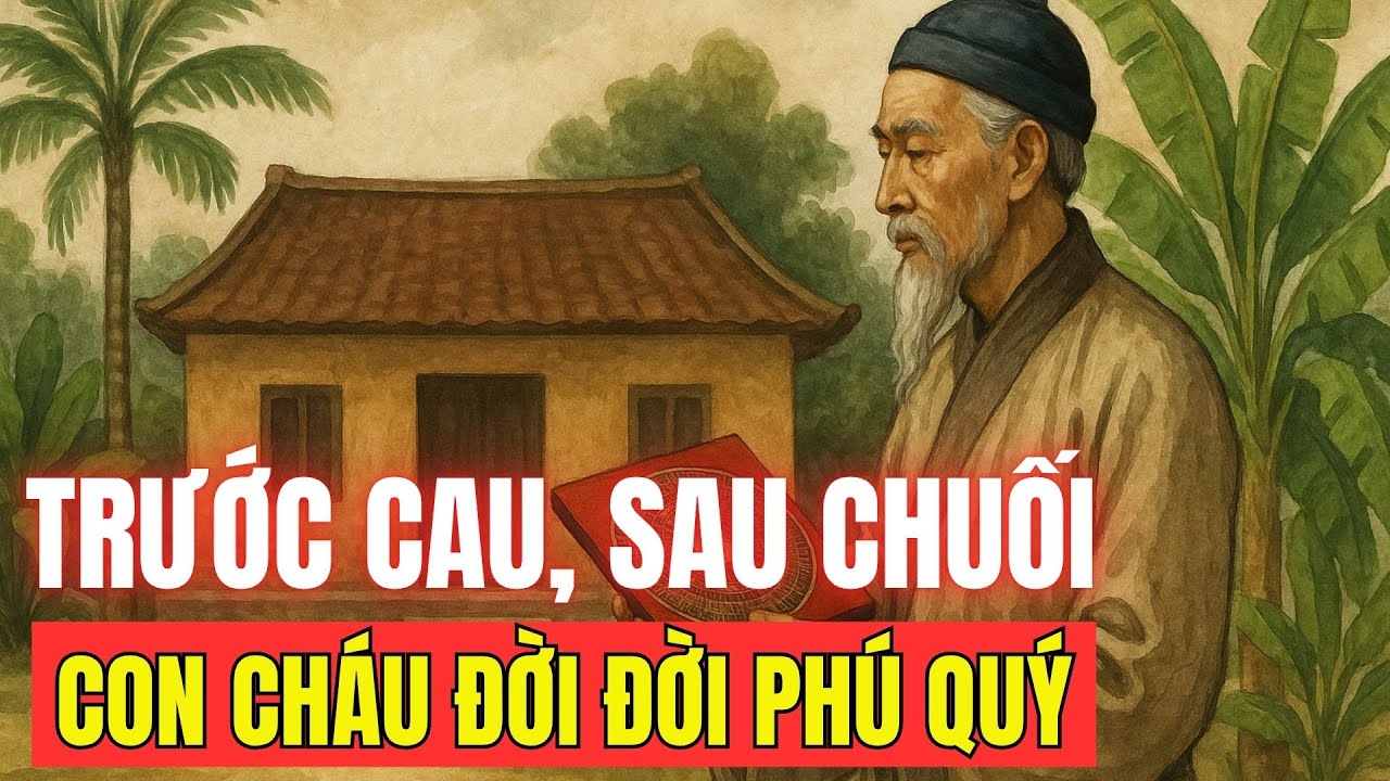 Trước Cau, Sau Chuối &ndash; Con Ch&aacute;u Đời Đời Ph&uacute; Qu&yacute; | Phong Thủy Cổ Xưa