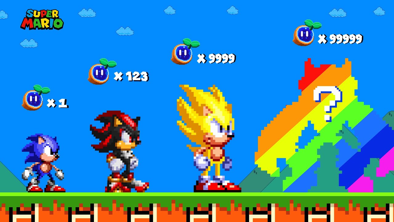 Upgrading Sonic STRONGEST Ever!? | Find the Last Rainbow Sonic Werehog
