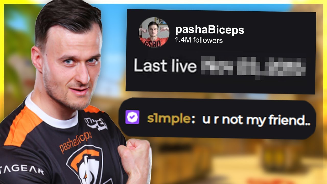 When PASHABICEPS used to stream...