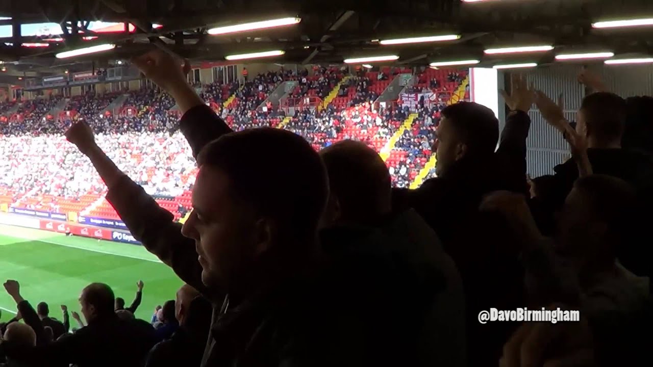We're Birmingham City (at Charlton)