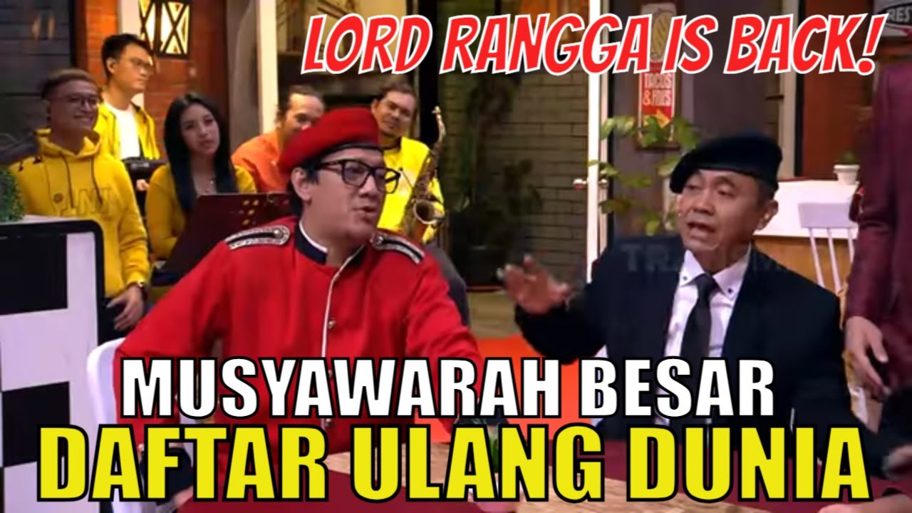[FULL] MUSYAWARAH BESAR DAFTAR ULANG DUNIA | D'CAFE (27/05/21)