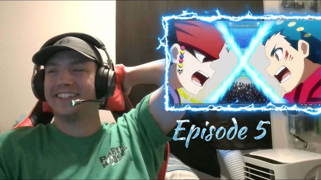 Daigo Vs Valt time!! Who will win! Beyblade Burst (Episode 5) Reaction.