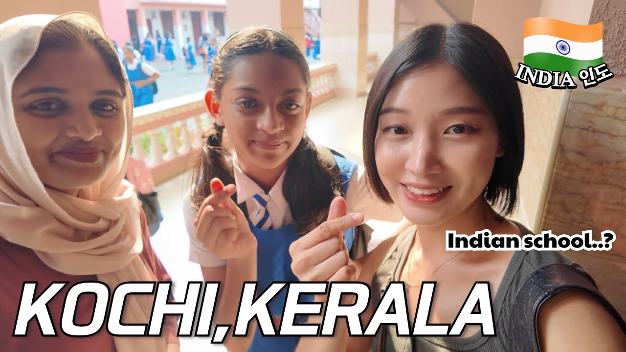 🇮🇳Кореянка проводит день в Форт-Кочи, Керала, Индия