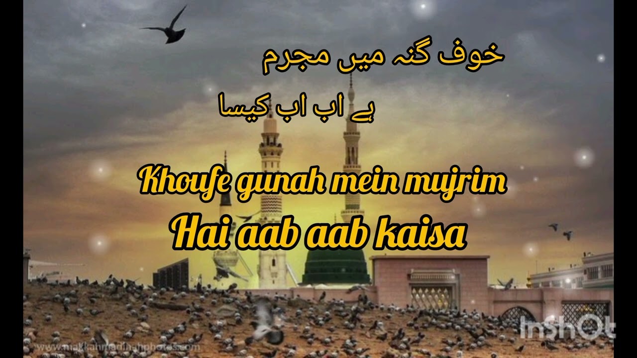 Khoufe gunah mein mujrim hai aab aab kaisa||Ramazan special kalam 