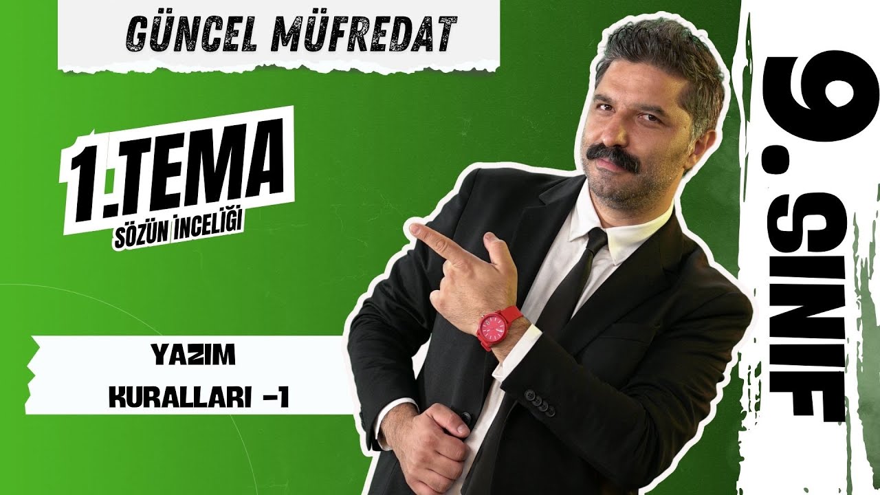 9.SINIF| De'nin Yazımı, Ki'nin Yazımı | Türk Dili ve Edebiyatı Dersi
