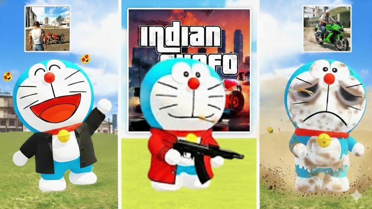 Doremon Jump Challange in All Indian Games 😱