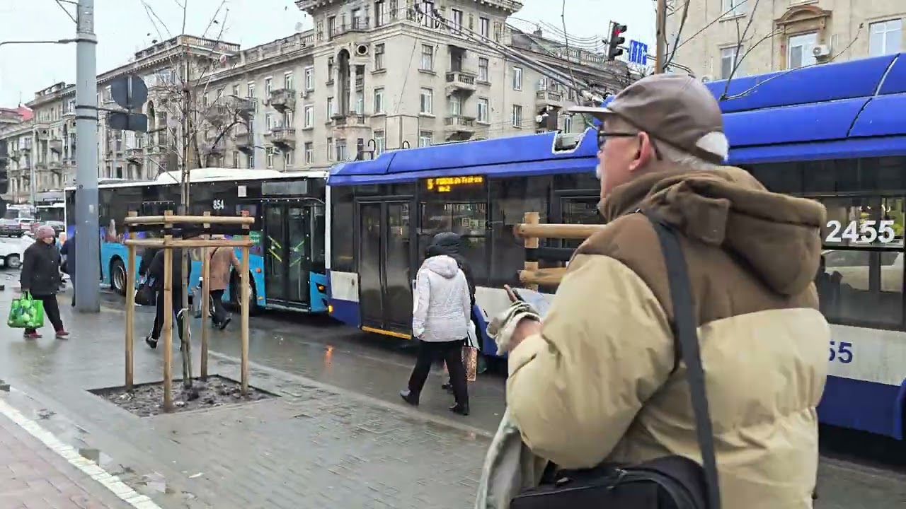 Кишинёв, на улице Армянская. 30.01.2026