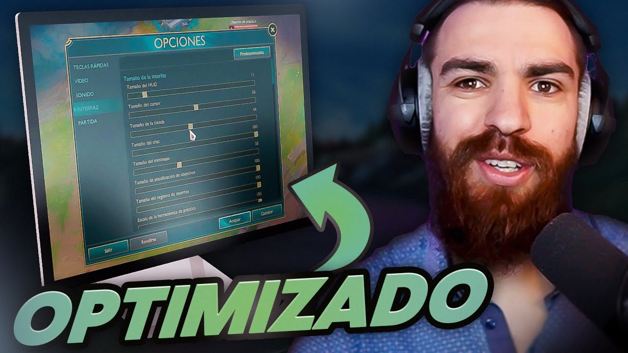 Como CONFIGURAR League of Legends - Gu&iacute;a Controles