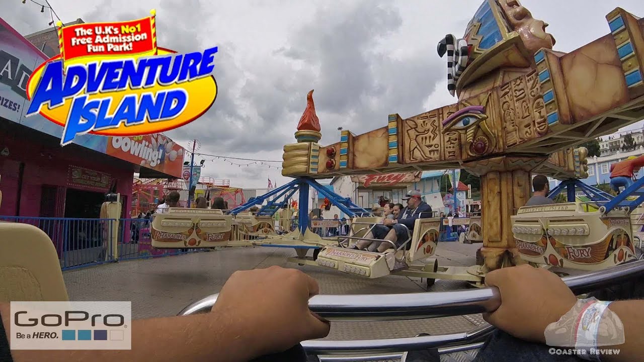 Pharaoh's Fury | On Ride | - Adventure Island POV