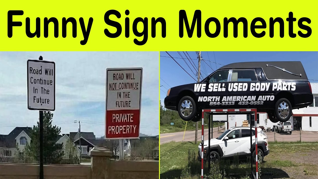 Funny Sign Compilation You Won’t Believe Is Real – Internet Can’t Stop Laughing! || Happy Panda