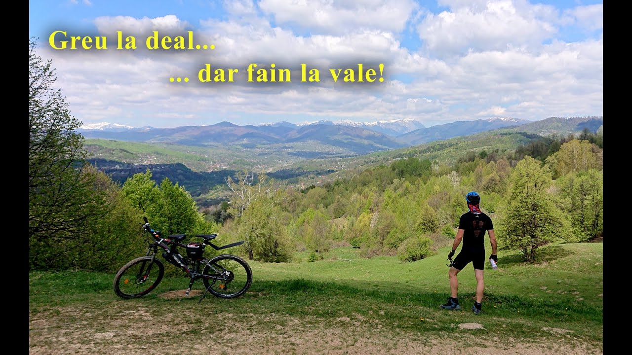 Incep explorarile de vara - cu bicicleta pe dealuri