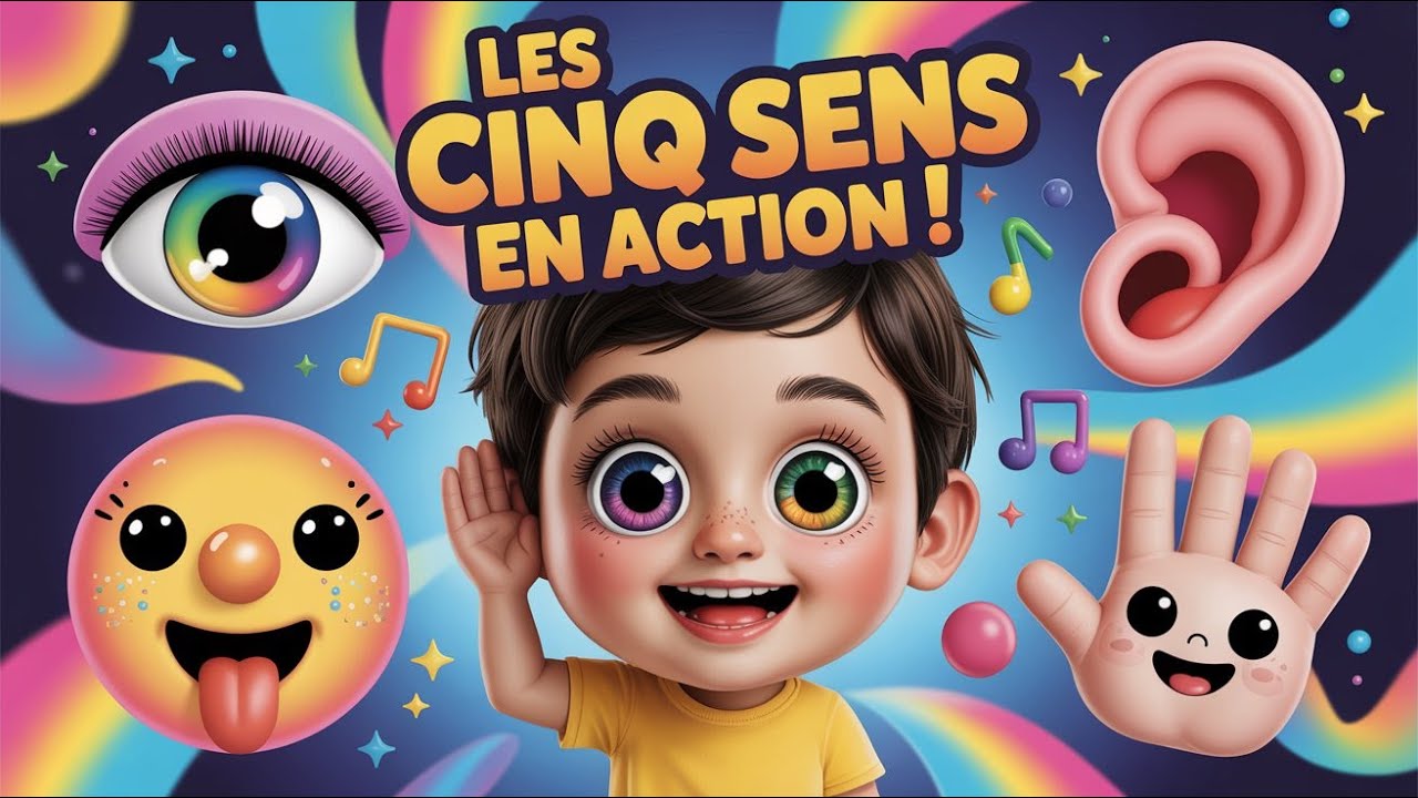 Les Cinq Sens en Action !  | Chanson &Eacute;ducative
