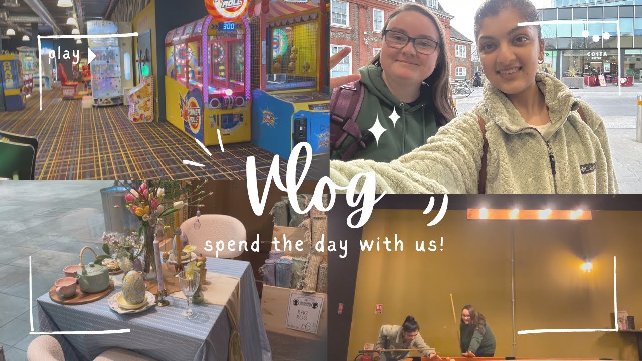 Vlog! Spend a chaotic day with us (: