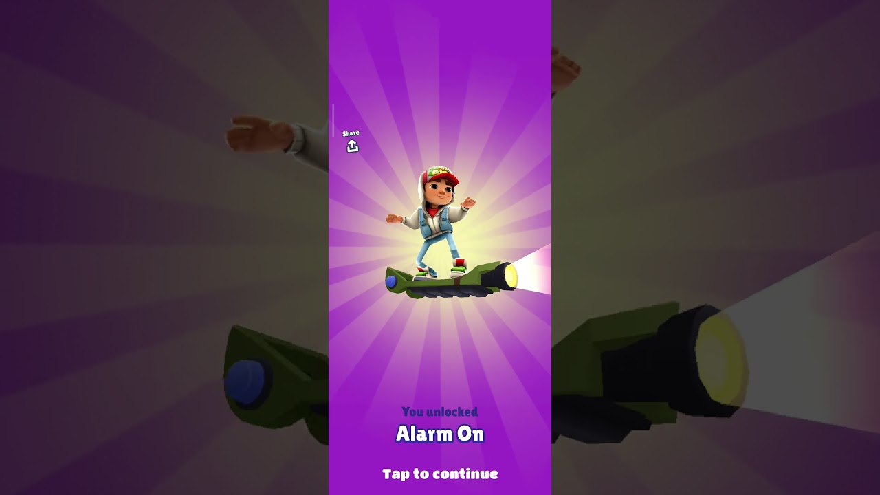 UNLOCKING ALARM ON IN SUBWAY SURFERS CLASSIC 2024