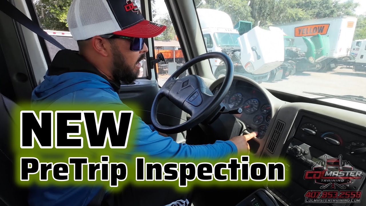 NUEVA Pre Inspección (PreTrip) CDL A 2025 ￼🚛