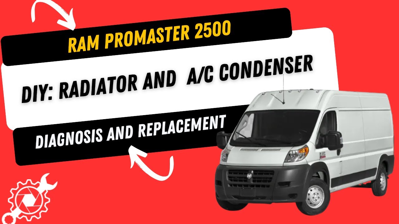 Перегрев RAM ProMaster + нет кондиционера? Ремонт протекающего радиатора и конденсатора кондицион...