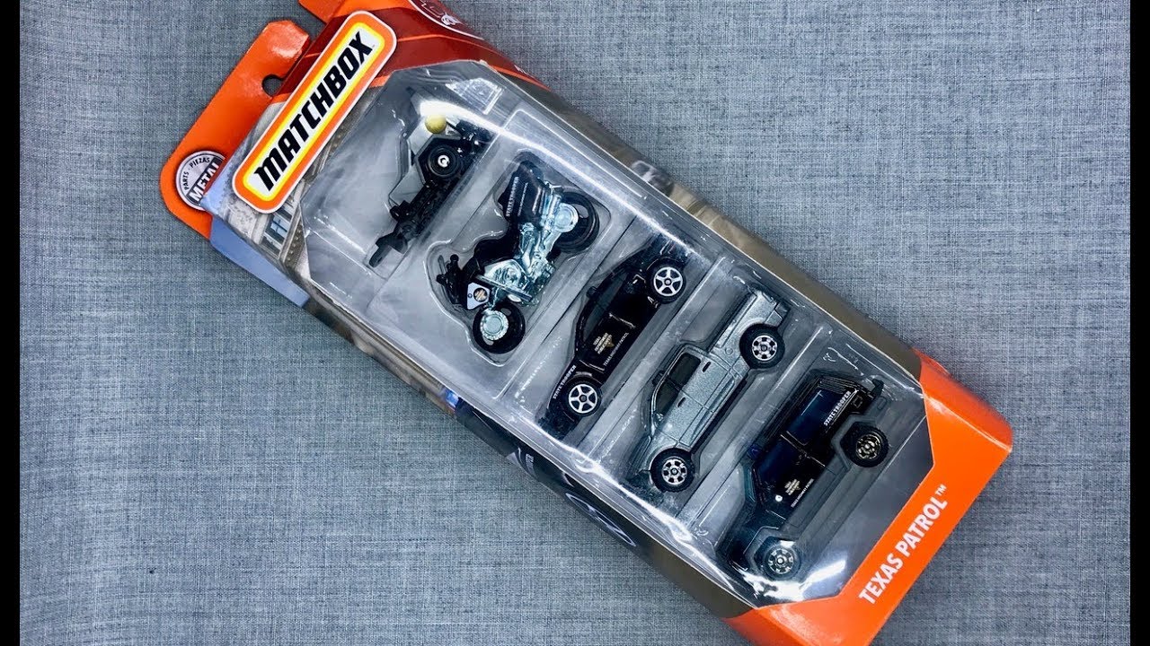 Lamley Showcase: Matchbox Texas Patrol 5-pack
