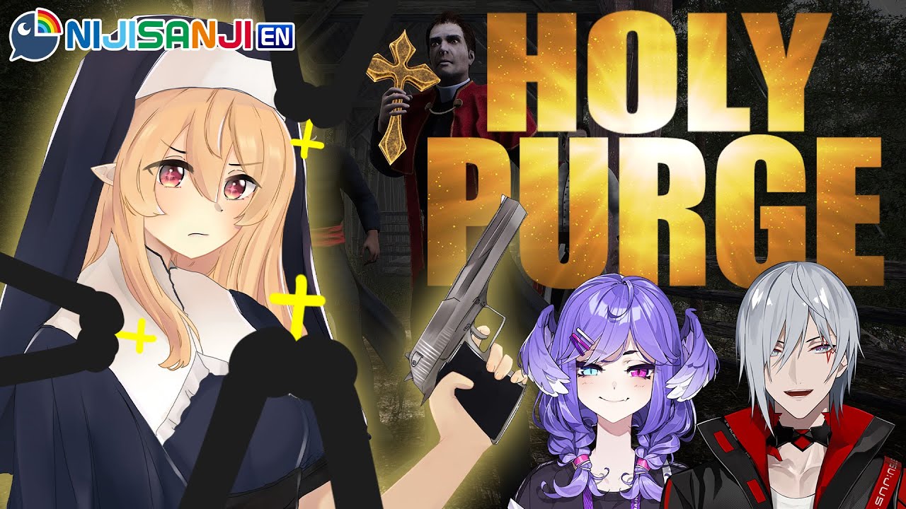 【HOLY PURGE COLLAB】BLESS AMEN【NIJISANJI EN | Pomu Rainpuff】