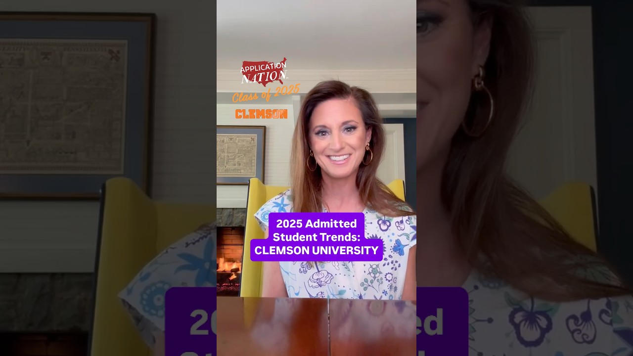 2025 Admitted Student Trends: CLEMSON UNIVERSITY #collegeadmissions #clemsonuniversity #admissions