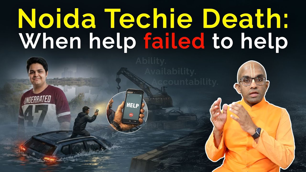 Noida techie death: When help failed to help || Chaitanya Charan ||