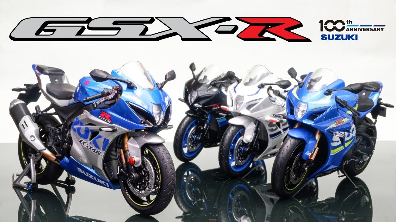 Suzuki GSXR1000R 100th Anniversary MotoGP Ecstar [MSZ 1/12 Scale] Diecast Custom Unboxing