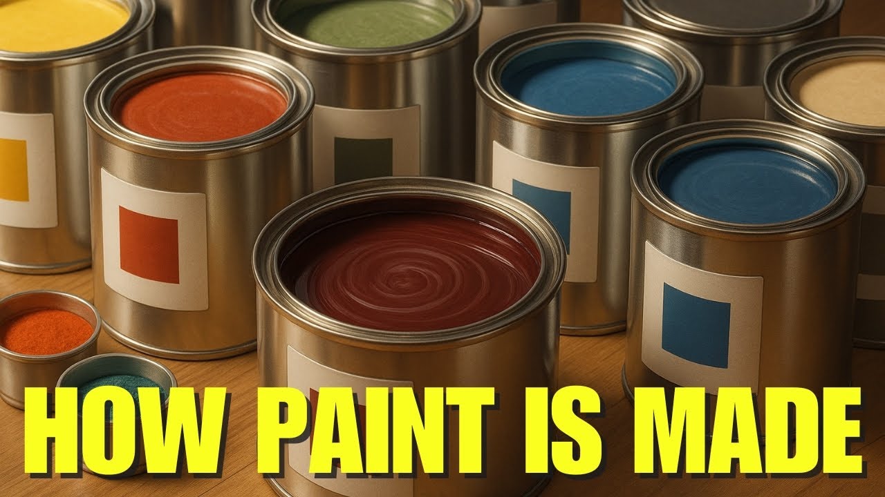 How Is Paint Actually Made? 🎨