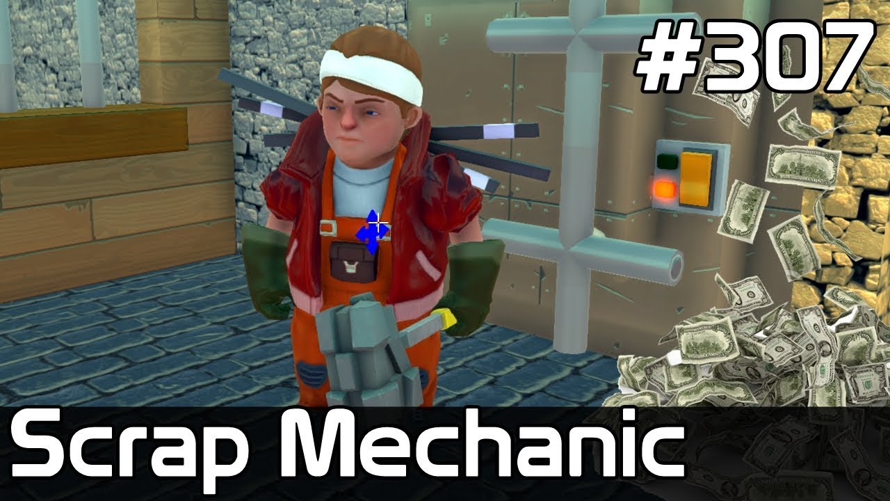 Scrap Mechanic Po Polsku [#307] Budujemy BANK WESTERN /z Paweł